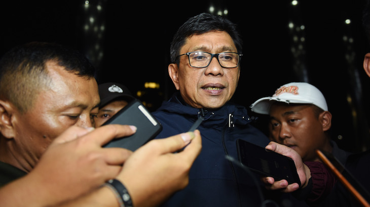 Tiba di KPK, Wali Kota Batu Eddy Rumpoko Masih Ngotot