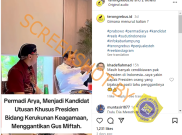[HOAKS atau FAKTA]: Abu Janda Gantikan Miftah Jadi Utusan Khusus Presiden