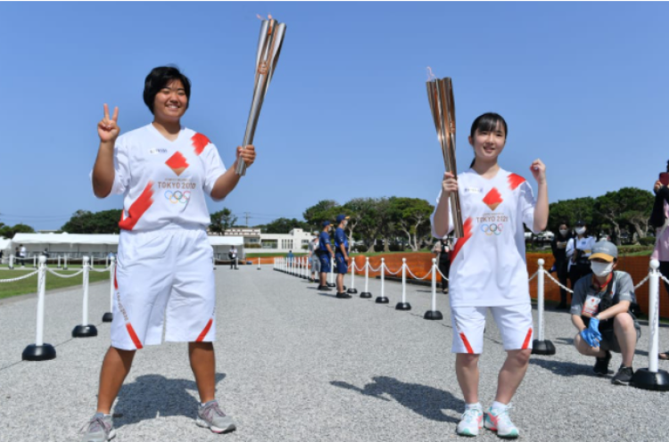 Kirab Obor Olimpiade Tidak Lewati Jalan Utama Tokyo