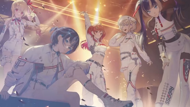 Hololive Bentuk Girlband ReGLOSS dari Lima Talent VTuber