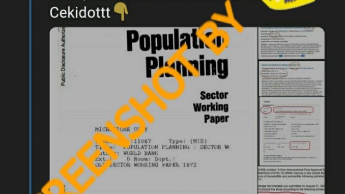 [Hoaks atau Fakta]: Vaksin COVID-19 Rencana Depopulasi Manusia