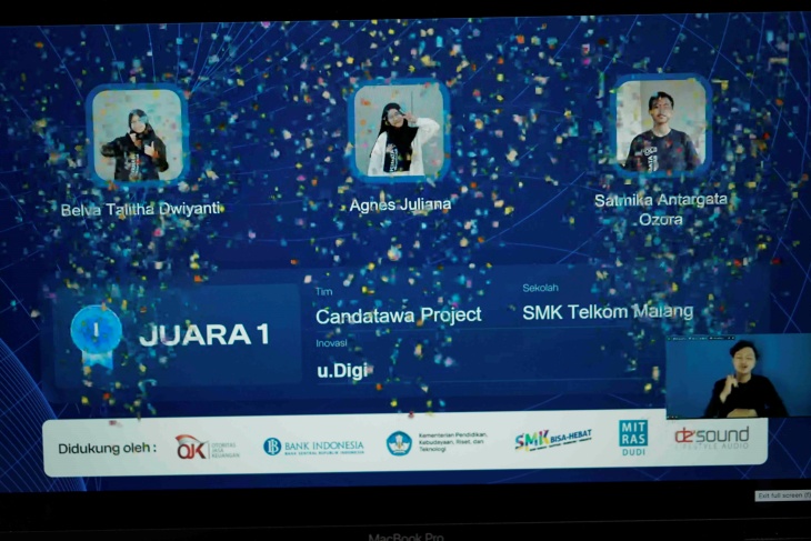 Tim Candatawa Project berhasil menjadi juara satu para PYP 2022. (Foto: Dokumentasi PYP 2022)