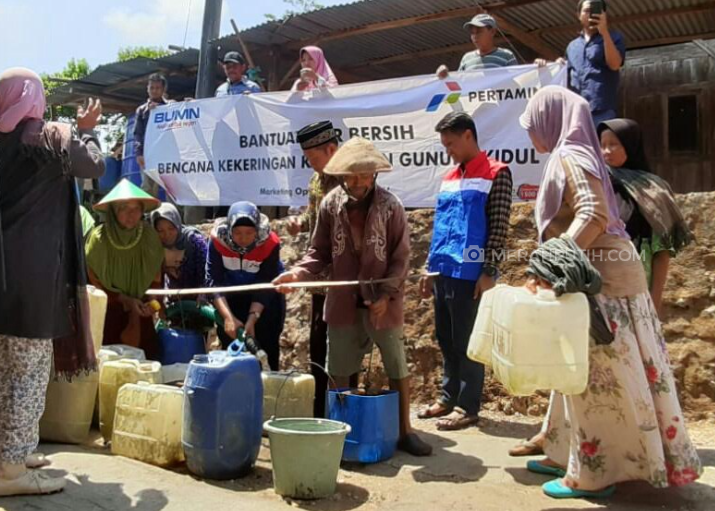 Nyaris 10 Ribu Warga Gunung Kidul Terdampak Kekeringan