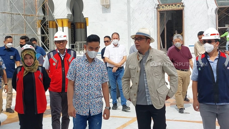 Ridwan Kamil Kasih Nilai 9 untuk Masjid Jokowi Hadiah Pangeran UEA