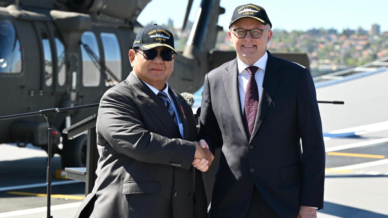 Indonesia - Australia Sepakati Penguatan Kerja Sama Pertahanan, Prabowo: Tetangga yang Baik Itu Penting