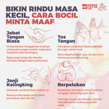 Bikin Rindu Masa Kecil, Cara Bocil Minta Maaf