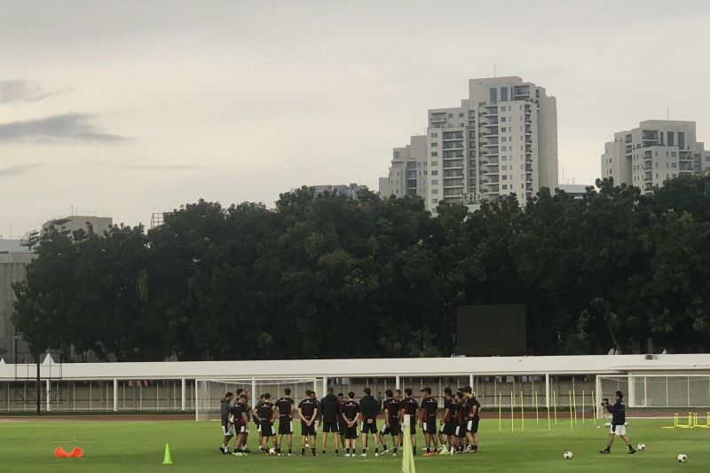Timnas Indonesia Gelar Latihan Jelang Hadapi Bahrain, Mees Hilgers, Sandy Walsh, Ole Romeny Absen