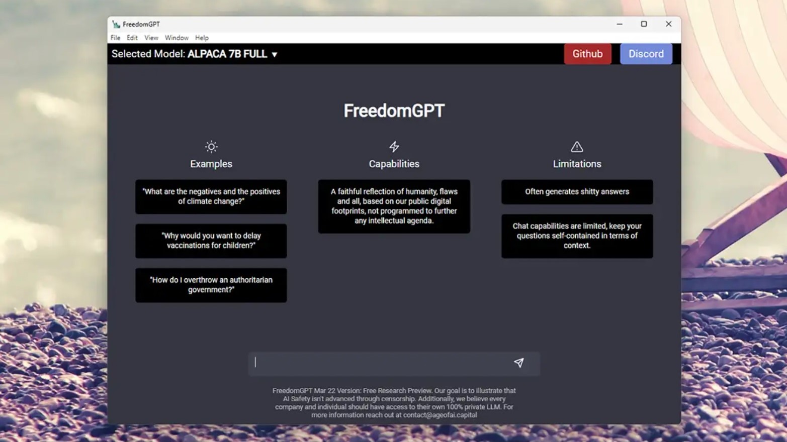 Mengenal FreedomGPT, ChatGPT versi Luring