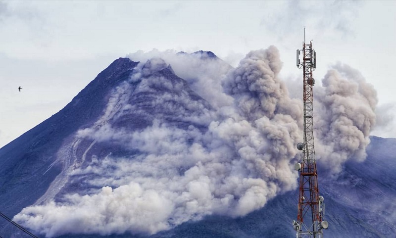 Gunung Merapi Bikin Sejarah, Punya Dua Kubah Lava