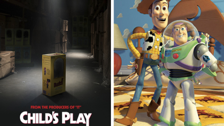 Dirilis Bersamaan, Aksi Boneka Chucky Hantui Karakter Toy Story Viral di Internet