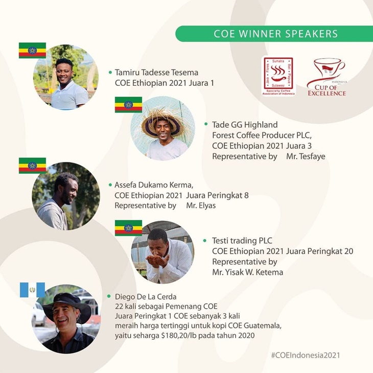 Cup of Excellence Ethiopia 2021 Bikin Para Peserta Makin Bersemangat