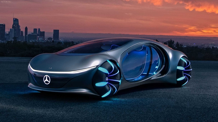 Mobil Konsep Baru Mercedes-Benz yang Terinspirasi 'Avatar: The Way of Water'