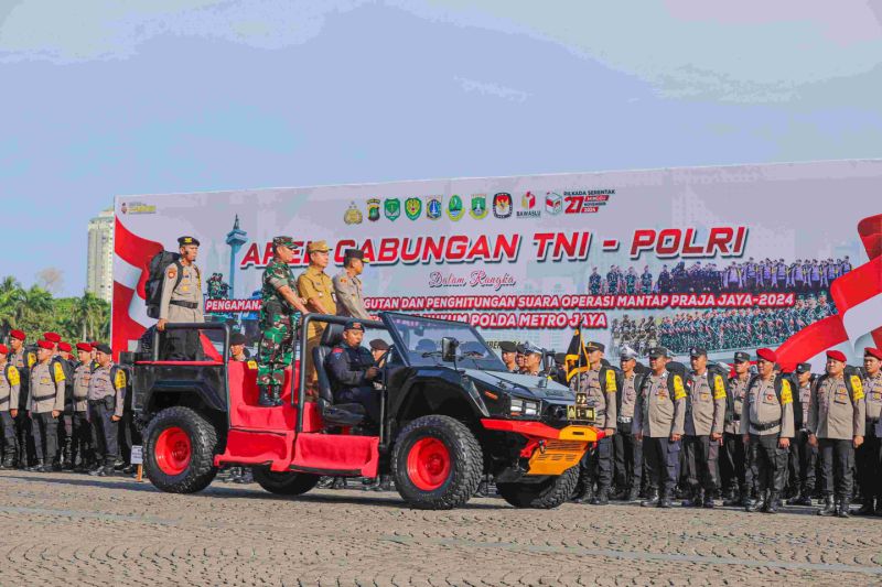 Kapolda Metro Minta Anak Buahnya Humanis Saat Jaga TPS