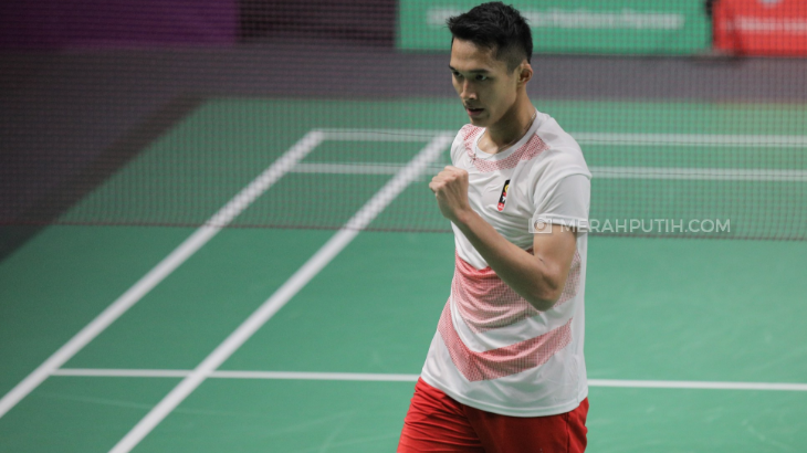 Jonatan Christie Persembahkan Medali Emas ke-23 untuk Indonesia