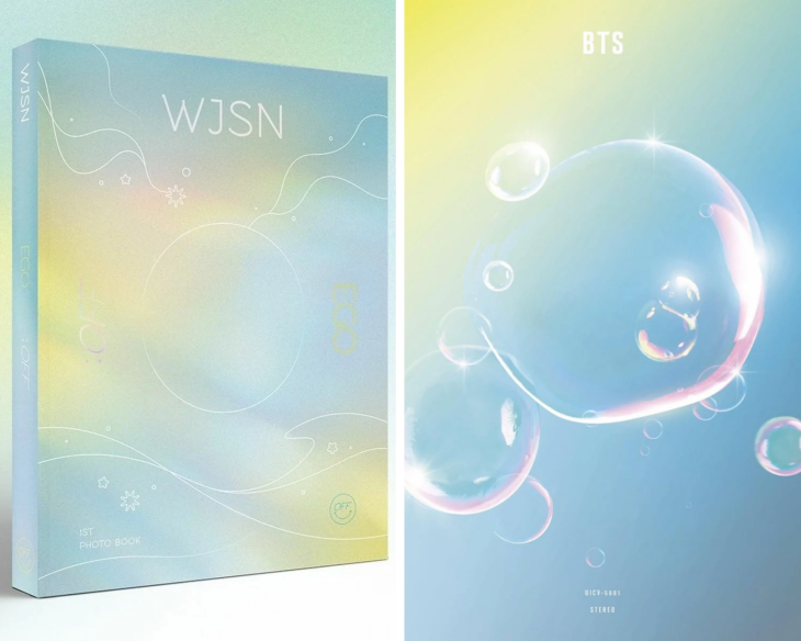 Photobook WJSN dikatakan mirip dengan album BTS. (Foto: koreaboo.com)