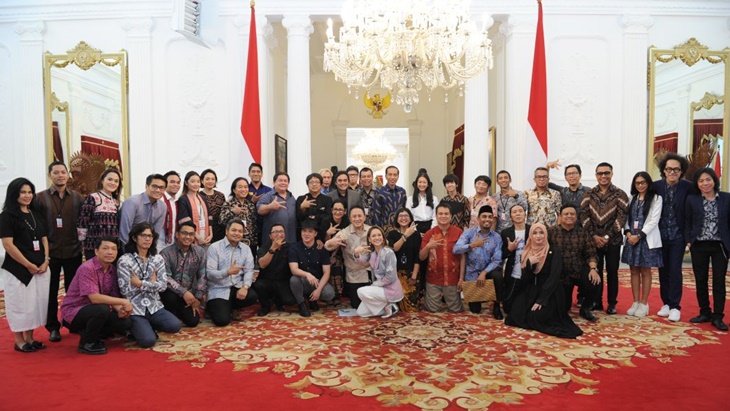 Presiden Dorong Musisi Buat Visi dan Peta Jalan Musik Nasional