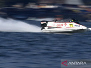 Jokowi Saksikan F1 Powerboat Pertama Kali Digelar di Danau Toba