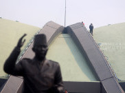 Gedung Kura-kura Bersolek Jelang SIdang Tahunan MPR 