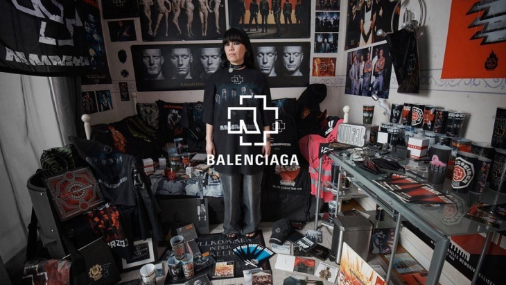 Kolaborasi Rammstein X Balenciaga Hadirkan Koleksi Eksklusif