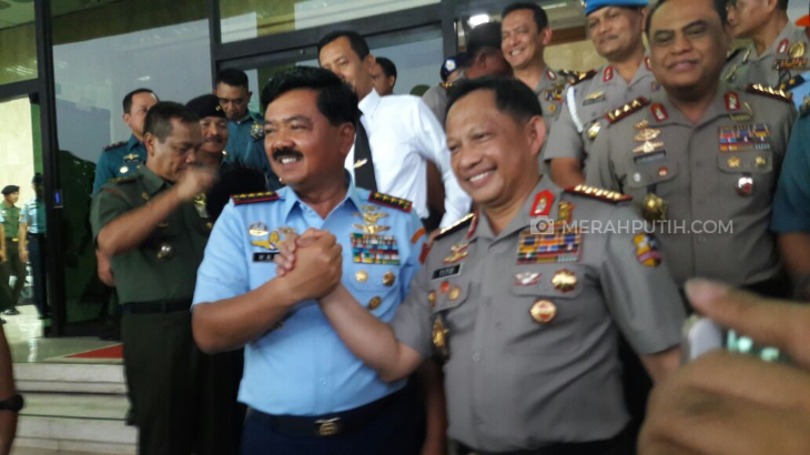 Jelang Tahun Politik, TNI/Polri Siap Beriringan