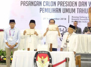 Dapat Nomor Urut 1, Jokowi: Indonesia Bersatu