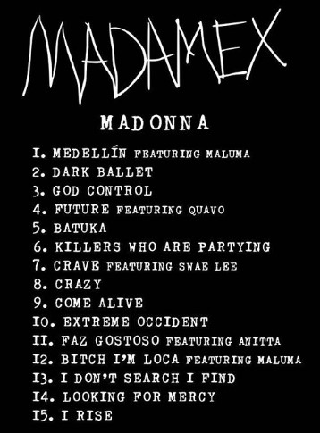 Bocoran Album Terbaru Madonna, Madame X