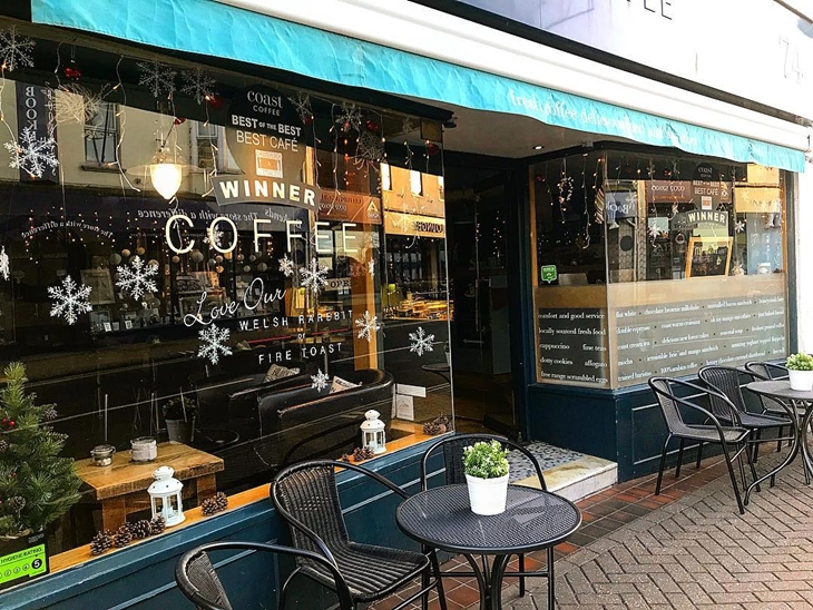 Coast Coffee di Christchurch High Street. (Foto: instagram.com/coastcoffee74)