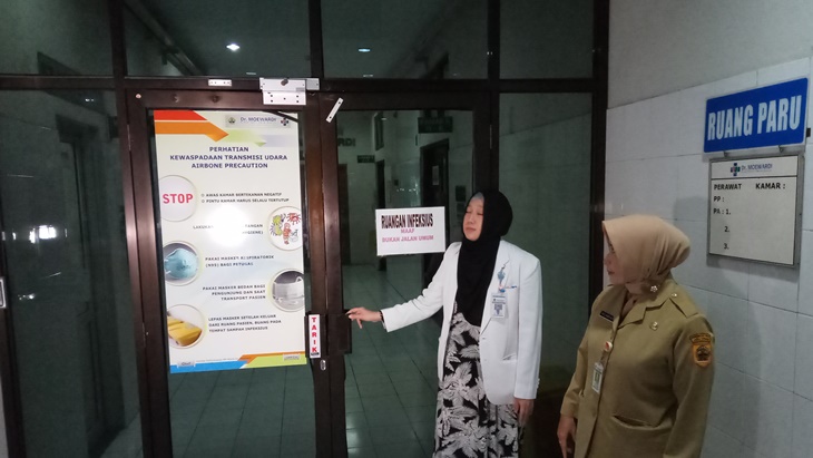 Ruang isolasi RSUD dr Moewardi Solo