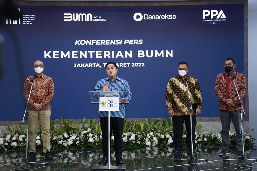 [HOAKS atau FAKTA] : Erick Thohir Dicopot Jokowi
