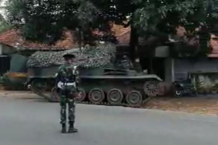 TNI AD Jawab Isu Kerahkan Tank untuk Penyekatan Mudik