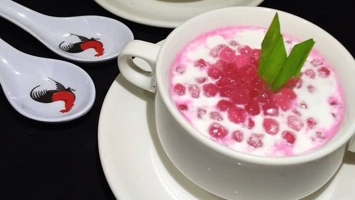 Pink Cantik, Bubur Mutiara Manis untuk Berbuka
