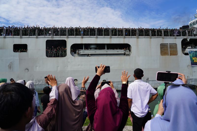 450 Prajurit Satuan Tempur Asal Aceh Dikirim ke Boven Digoel Papua