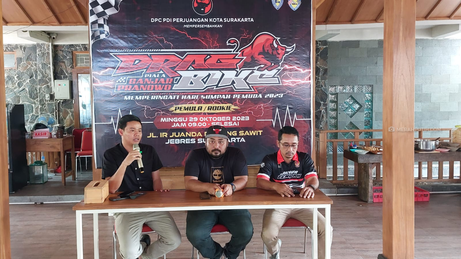 Drag Bike Piala Ganjar Pranowo Meriahkan Hari Sumpah Pemuda