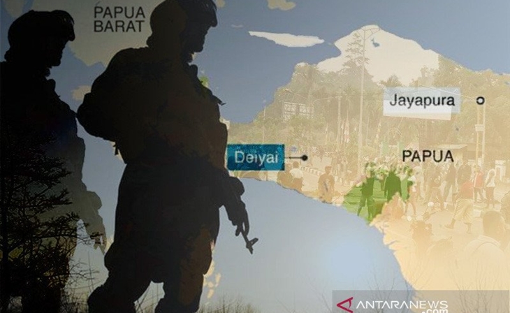 ILUSTRASI: TNI-Polri jamin keamanan warga. ANTARA/Ardika/am.