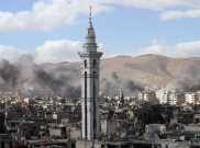 Dibombardir Serangan Turki dan Rusia, Ribuan Orang Tinggalkan Ghouta