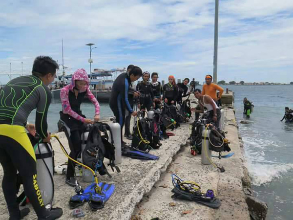 open water