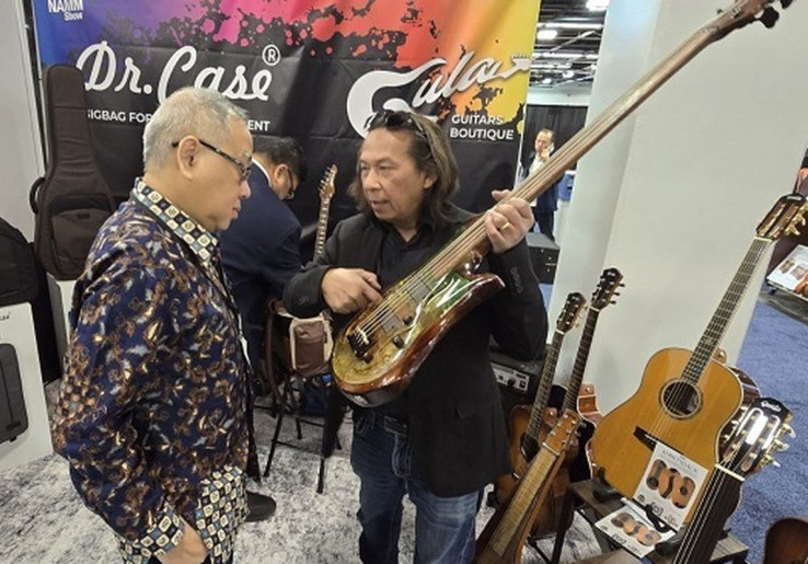 Gitar Hingga Bass Produksi Indonesia Jadi Sorotan di Ajang NAMM 2025