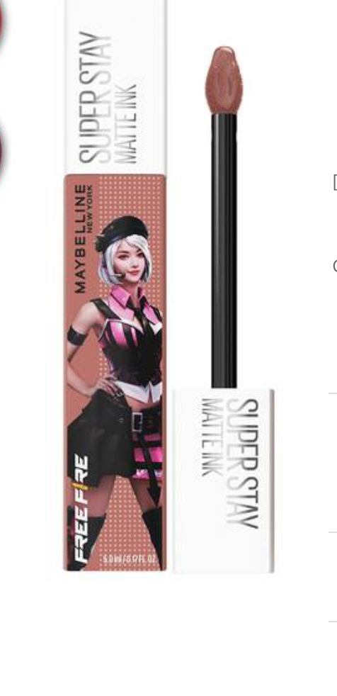 maybelline x free fire