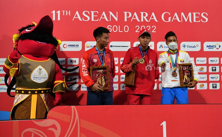 Kumpulkan 21 Emas, Indonesia Kokoh di Puncak Klasemen ASEAN Para Games