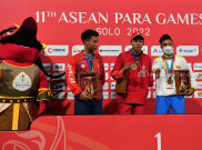 Kumpulkan 21 Emas, Indonesia Kokoh di Puncak Klasemen ASEAN Para Games