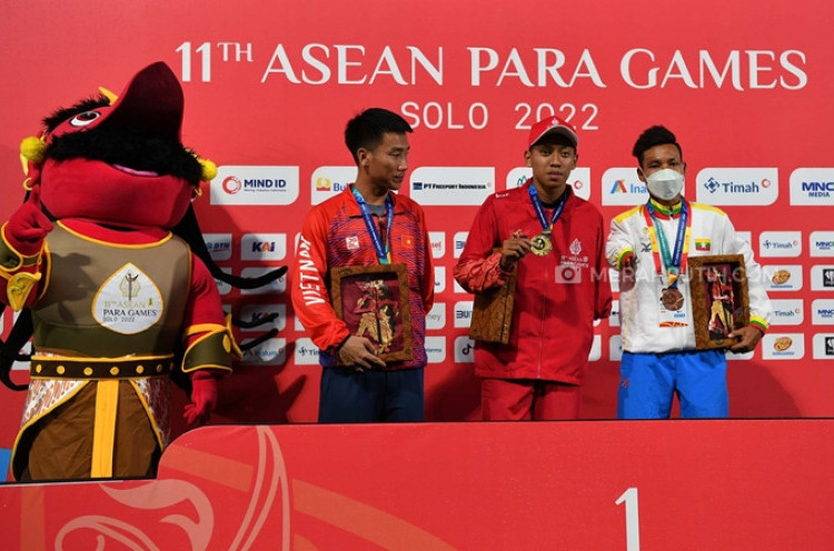 Kumpulkan 21 Emas, Indonesia Kokoh di Puncak Klasemen ASEAN Para Games