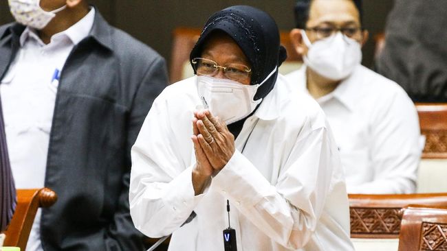 Mensos Tri Rismaharini. Foto: ANTARA FOTO/Rivan Awal Lingga
