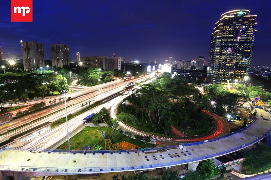 Gemerlapnya Gedung-Gedung Pencakar Langit Jakarta