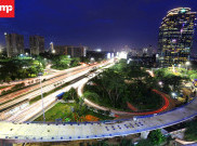 Gemerlapnya Gedung-Gedung Pencakar Langit Jakarta