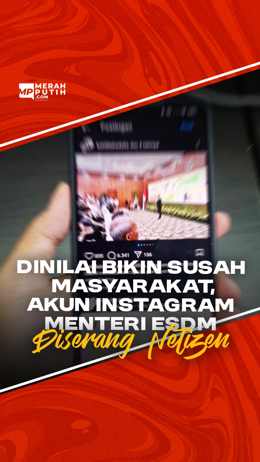 Dinilai Bikin Susah Masyarakat, Akun Instagram Menteri ESDM Diserang Netizen