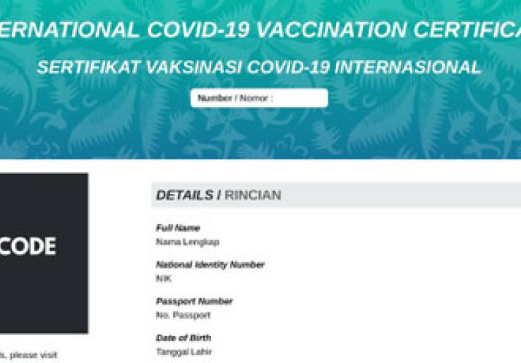 Kemenkes Terbitkan Sertifikat Vaksin Internasional Sesuai Standar WHO