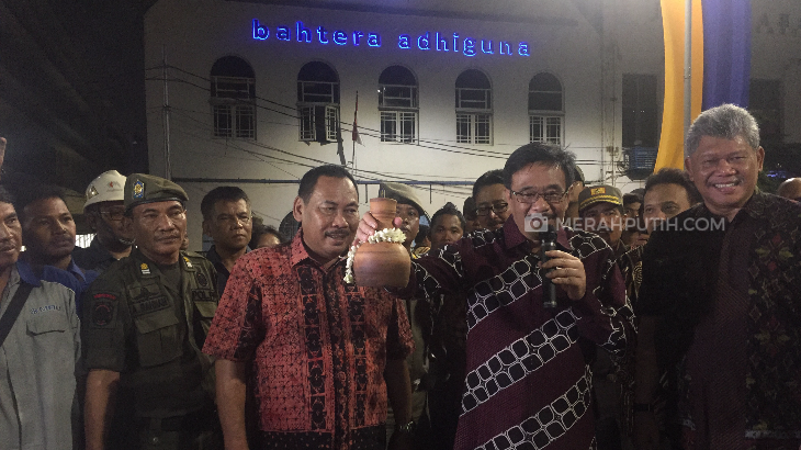 Djarot Resmikan Jembatan Budaya Kota Tua