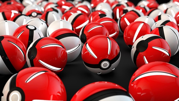 2. Apabila telah menyelesaikan tugas, pemain diberi PokeBall yang dapat digunakan untuk menangkap Pokemon (Foto WallpaperCave)