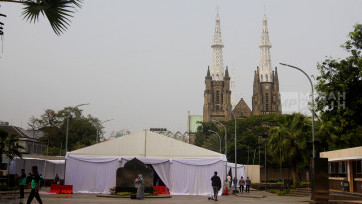 Persiapan Jelang Interreligious Meeting Bersama Paus Fransiskus di Masjid Istiqlal 