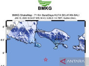 Kuta Bali Diguncang Gempa Tipe Gerakan Strike Slip M 4,5 